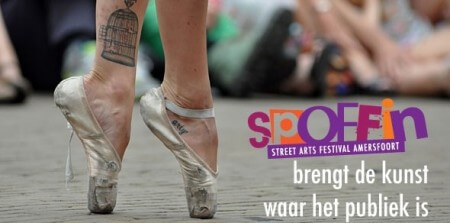 Internationaal street arts festival Spoffin in Amersfoort
