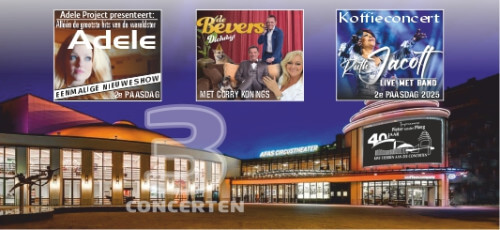 3 feestelijke concerten in Scheveningen