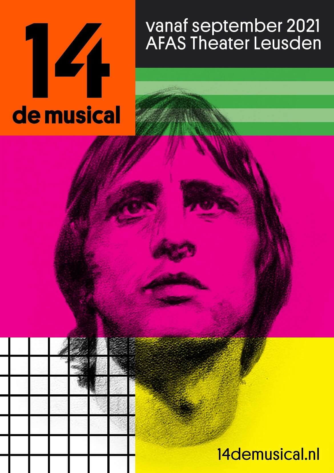 Affichebeeld 14 de musical Johan Cruijff
