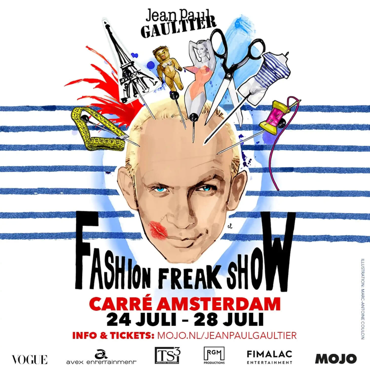 Jean Paul Gaultier Fashion Freak Show Carre